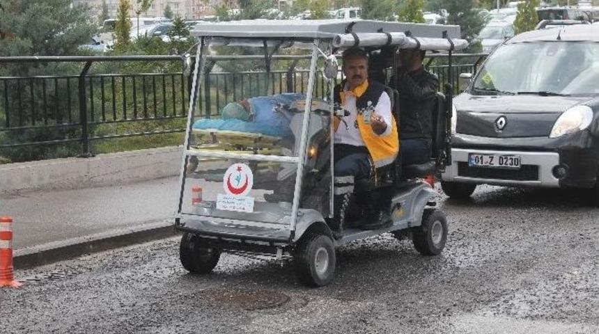 Hastanede Golf Ambulans D&ouml;nemi