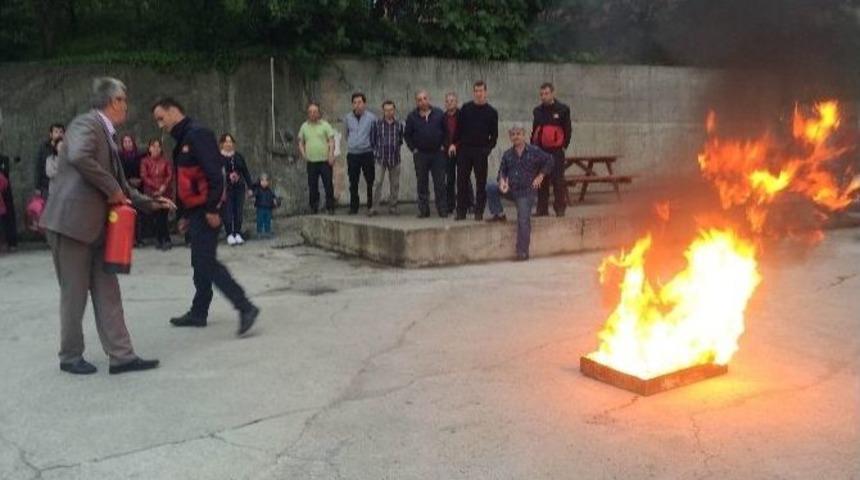 Tersane Sitesi Sakinlerinden Tatbikat