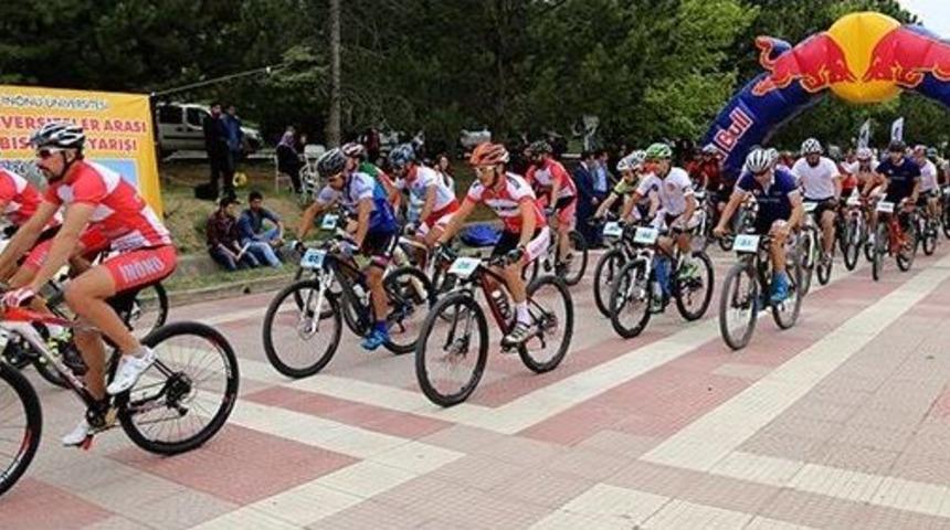 2. &Uuml;niversiteler Arası Dağ Bisiklet Yarışı Yapıldı