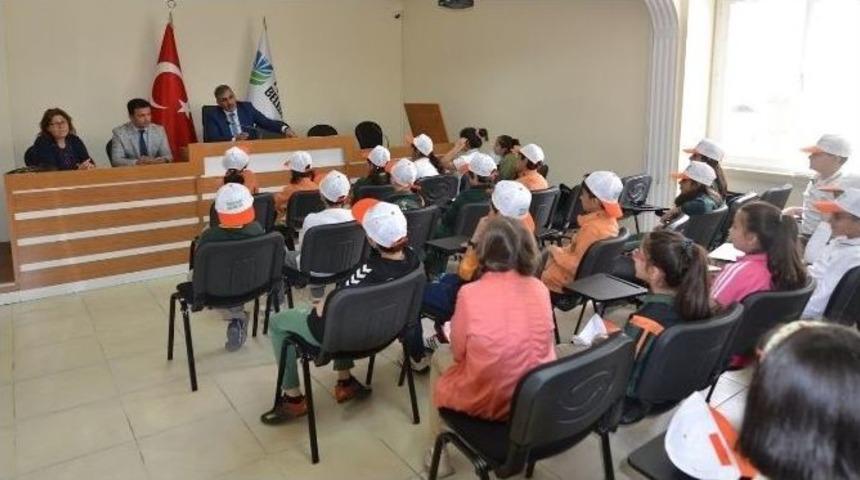Öğrencilerden, Yeşilyurt Belediyesine Ziyaret