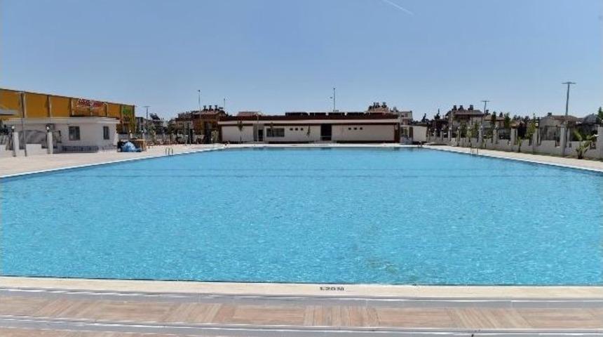 Kepez&rsquo;in Yeni Havuzu Dolduruldu