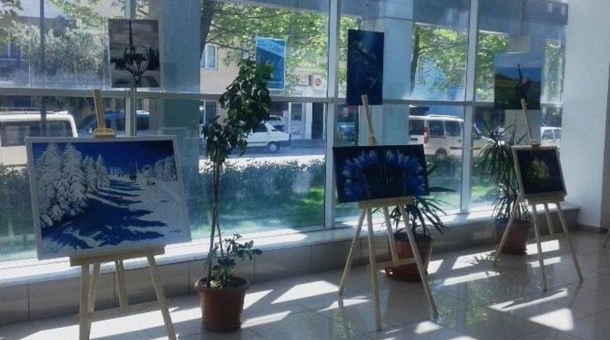 Gemlik&rsquo;te &lsquo;mavi&rsquo; Sergi