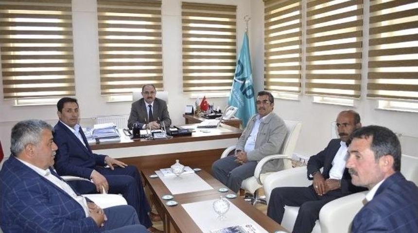 Muhtarlardan Dap İdaresi&rsquo;ne Teşekk&uuml;r Ziyareti