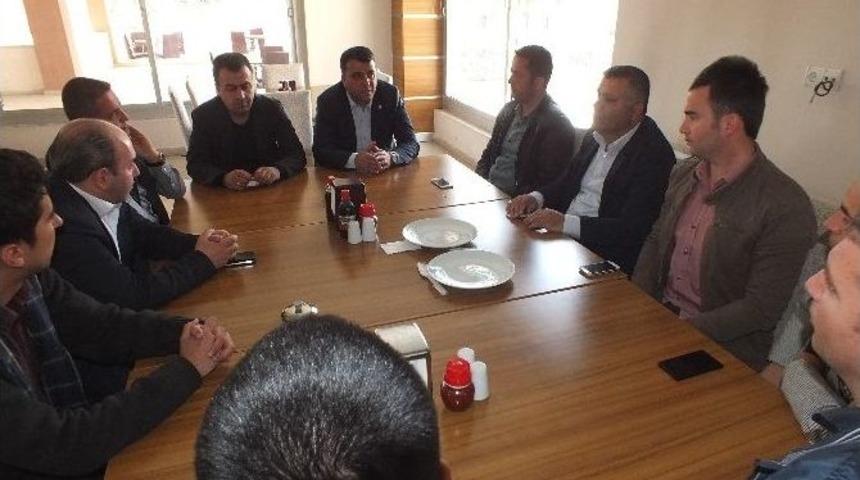 Eğitim-bir-sen Muş Şube Başkanı Barışan Malazgirt&rsquo;te