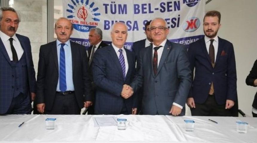 Nil&uuml;fer&rsquo;de Toplu S&ouml;zleşme Sevinci