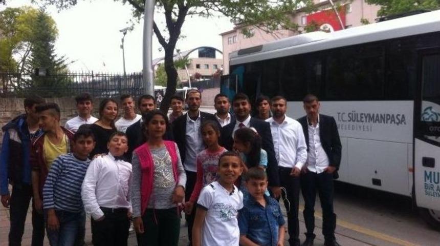 &Ccedil;ocuk Bayramını S&uuml;leymanpaşa Belediyesi İle Ankara&rsquo;da Yaşadı