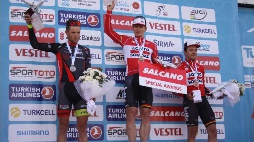 52. Cumhurbaşkanlığı Bisiklet Turu 3. Etabı&rsquo;nı Andre Greıpel Kazandı