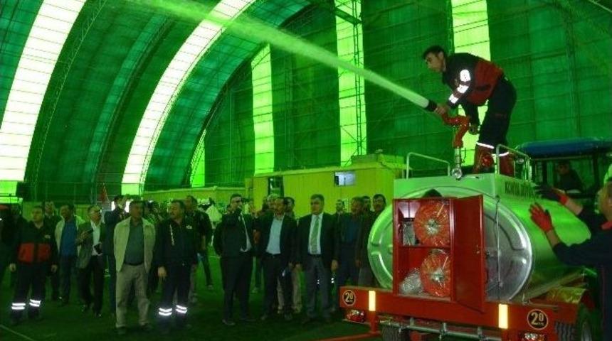 Ereğli&rsquo;de Yangın S&ouml;nd&uuml;rme Tankeri Dağıtıldı