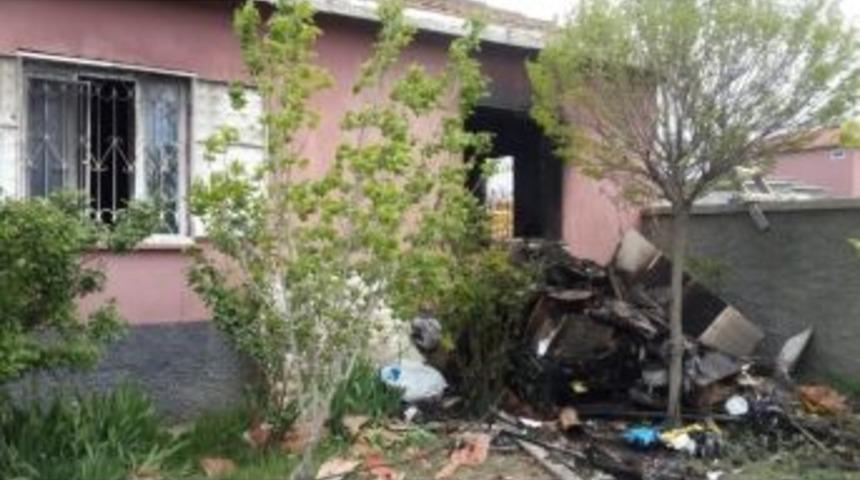 Baca Temizlerken Yangın &Ccedil;ıktı