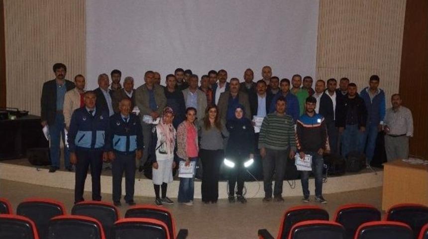 Erciş&rsquo;te Fırıncılara Hijyen Eğitimi Verildi