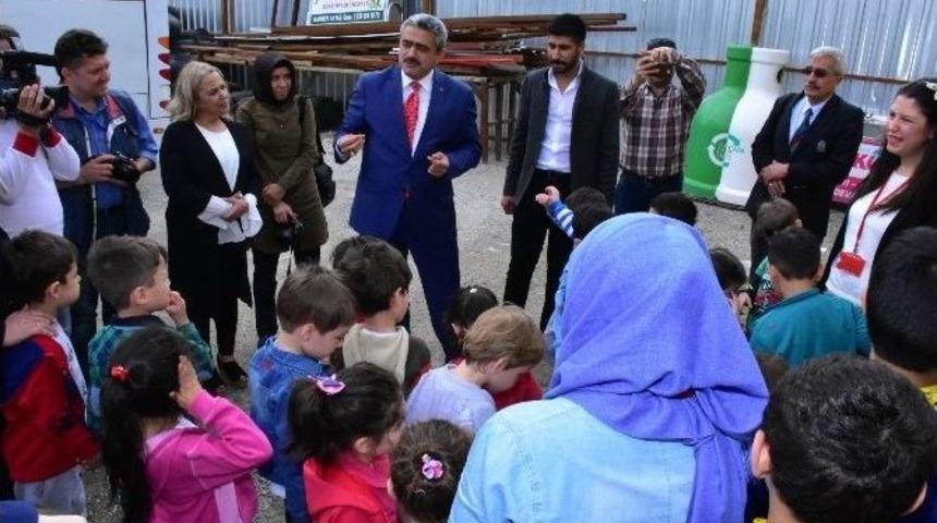 Nazilli&rsquo;de Anaokulu &Ouml;ğrencileri Eğitim Gezisine &Ccedil;ıktı