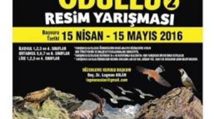 Yy&uuml;&rsquo;de &ldquo;yaban Hayvanları Ve Hayatı&rdquo; Konulu Resim Yarışması