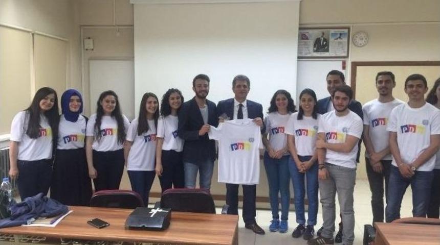 Arsin Belediye Başkanı Şen &Uuml;niversite &Ouml;ğrencileriyle Buluştu