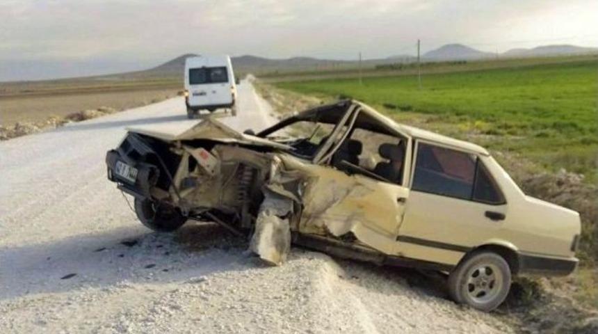 Teog Sınavında G&ouml;revli &Ouml;ğretmenler Kaza Yaptı: 5 Yaralı