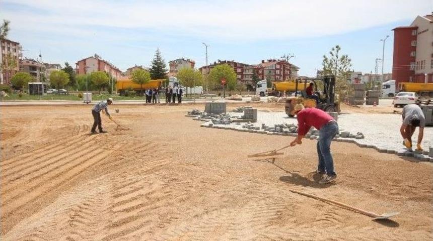 Beyşehir&rsquo;de 27 Ayda 11,5 Milyon Kilitli Parke Taşı D&ouml;şendi