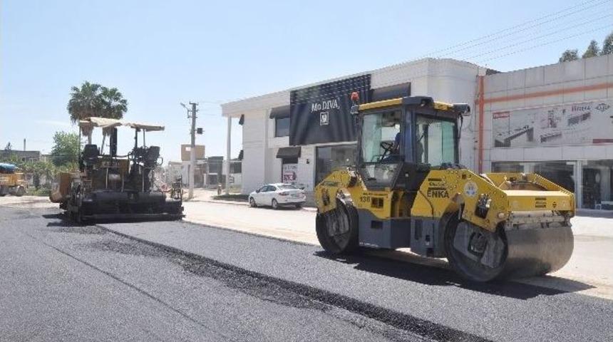 Mobilyacılar Sitesi&rsquo;nde Yollar Asfaltlanıyor