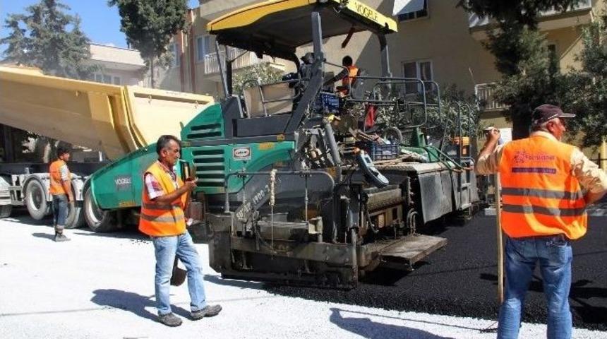 Aydın B&uuml;y&uuml;kşehir Belediyesi&rsquo;nden Didim&rsquo;de Asfalt Atağı