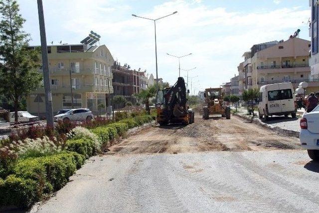 Aydın Büyükşehir Belediyesi’nden Didim’de Asfalt Atağı