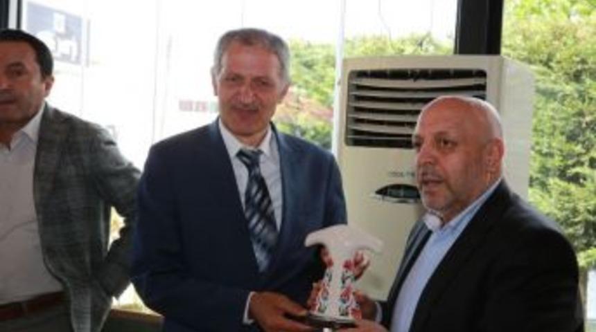 Başkan Arslan&rsquo;dan S&uuml;leyman Dişli&rsquo;ye Ziyaret