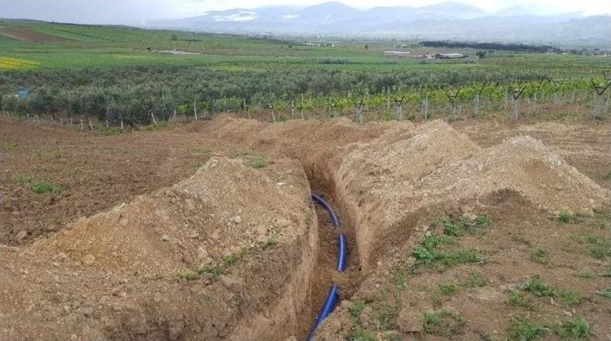 Salihli&rsquo;de Alt Yapı &Ccedil;alışmaları Devam Ediyor