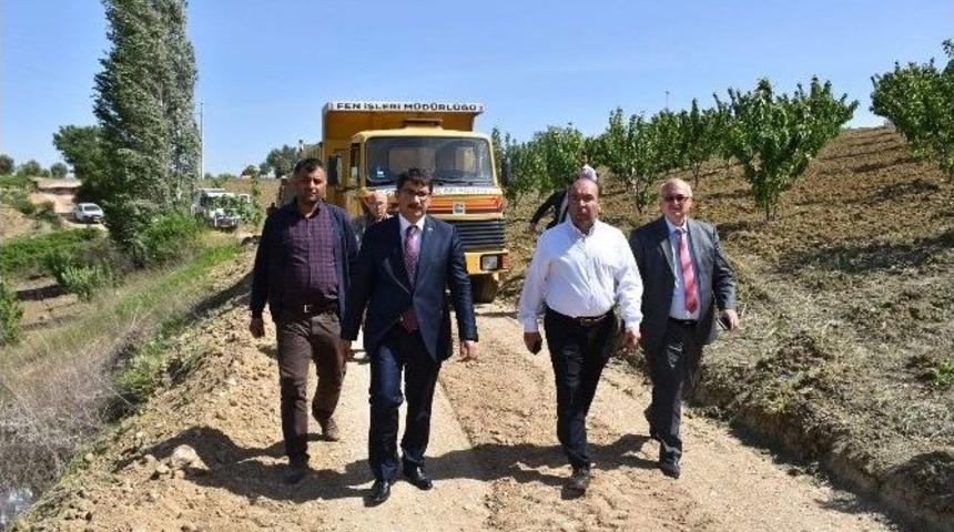 Şehzadeler&rsquo;den Ova Yollarına İyileştirme