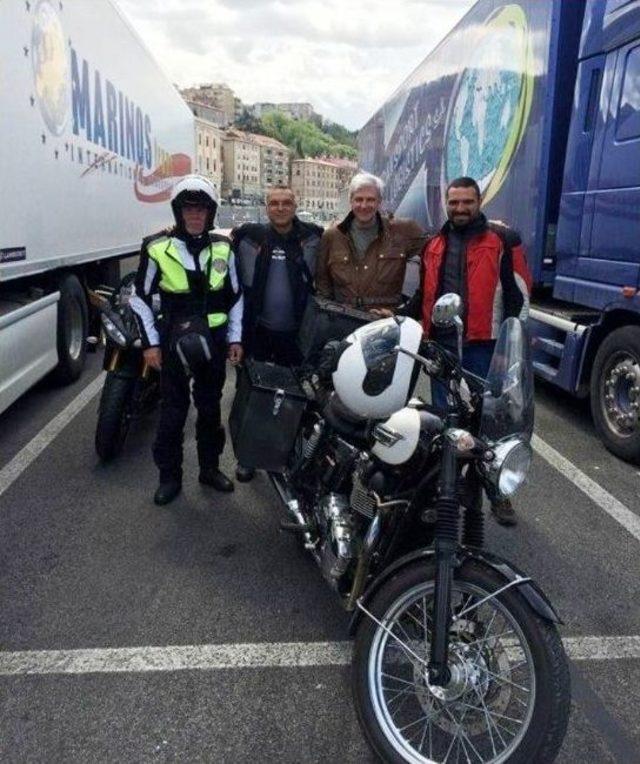 Çılgın Motorcular İzmir’den Çıktı Avrupa’yı Turladı