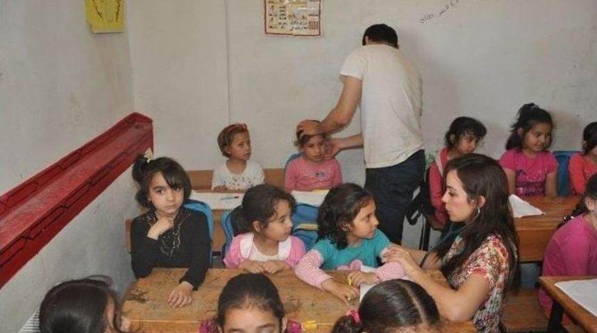 Suriyeli Yetim &Ccedil;ocuklara Sağlık Taraması