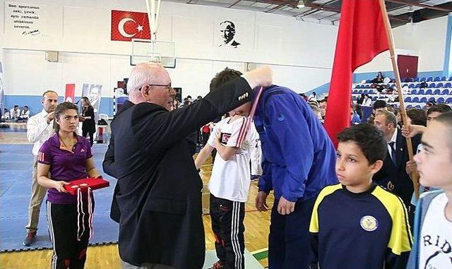 Başarılı Taekwondoculara Madalya