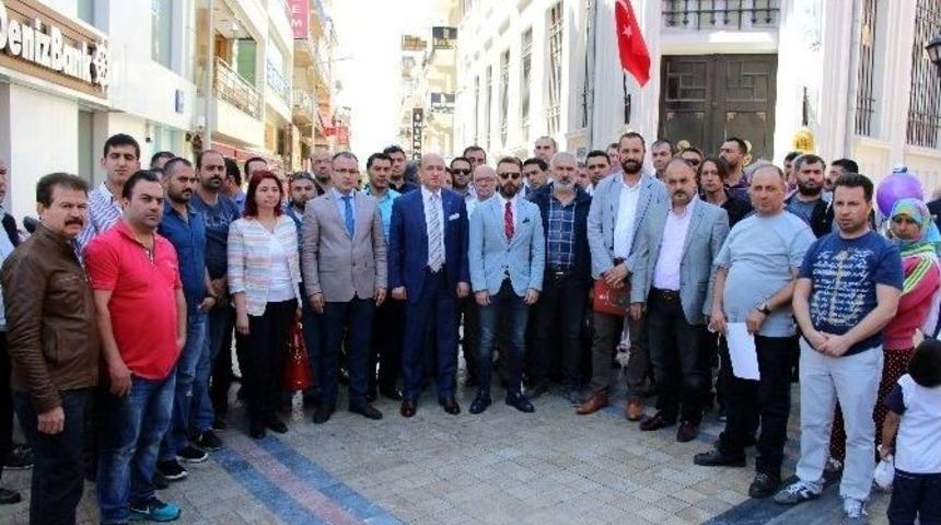 Ayto, &Uuml;yeleriyle Birlikte Basın A&ccedil;ıklaması Yaptı