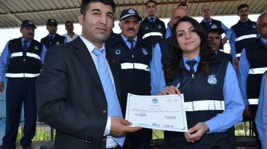 Zabıta Personeline Gaz Spreyi Eğitimi Verildi