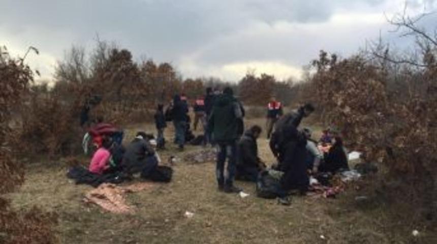 Edirne&rsquo;de 23 Ka&ccedil;ak G&ouml;&ccedil;men Yakalandı