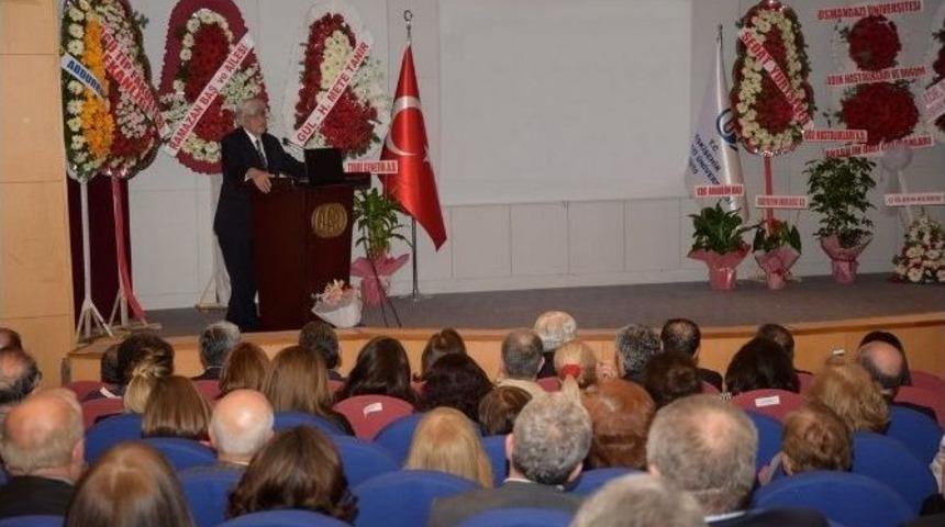 Esog&uuml;, Prof.dr. S.sinan &Ouml;zalp&rsquo;i T&ouml;renle Emekliliğe Uğurladı