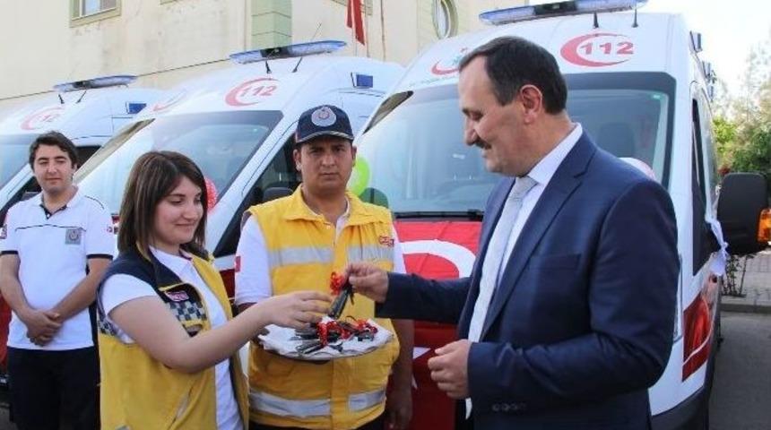 Sağlık Bakanlığı&rsquo;ndan Gaziantep&rsquo;e 10 Yeni Ambulans Desteği