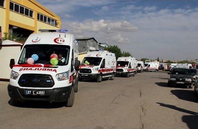 Sağlık Bakanlığı’ndan Gaziantep’e 10 Yeni Ambulans Desteği