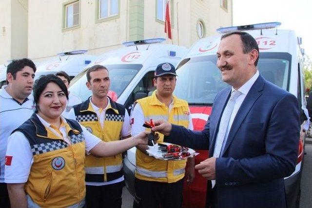 Sağlık Bakanlığı’ndan Gaziantep’e 10 Yeni Ambulans Desteği