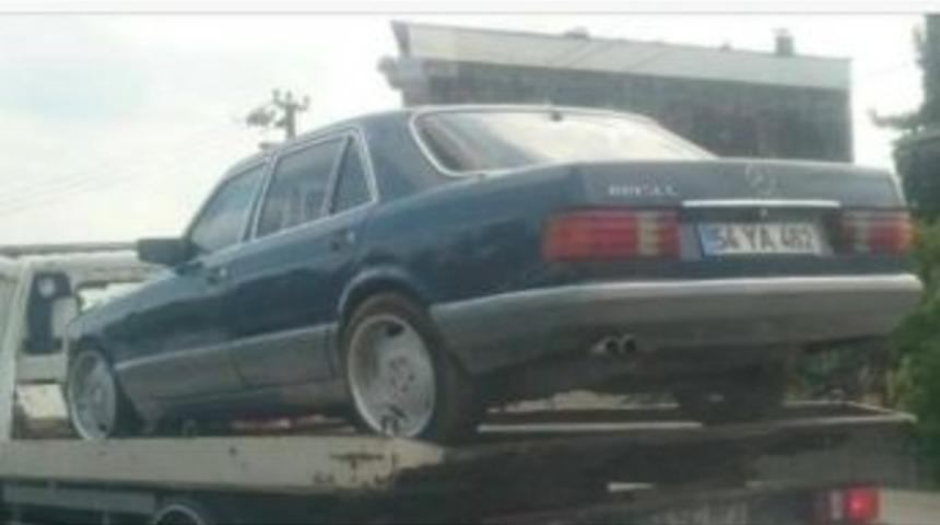 &Ccedil;alınan Otomobil Ormanlık Alanda Bulundu