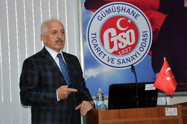 Gümüşhane’de Kamu-özel Sektör İstişare Toplantısı Gerçekleştirildi