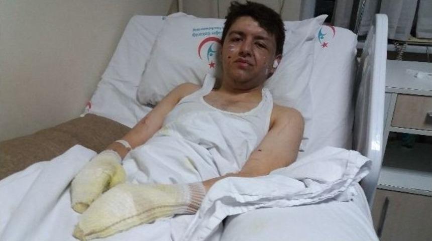 (&ouml;zel Haber) Patlamada Yaralananlar Dehşet Anlarını Anlattı