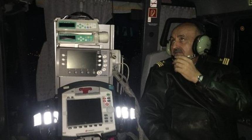 Bakan M&uuml;ezzinoğlu Gece G&ouml;r&uuml;şl&uuml; Ambulans Helikopterleri Tanıttı