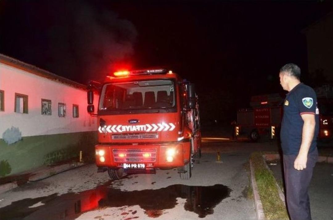 Eski Devlet Hastanesi Ek Binasında Yangın