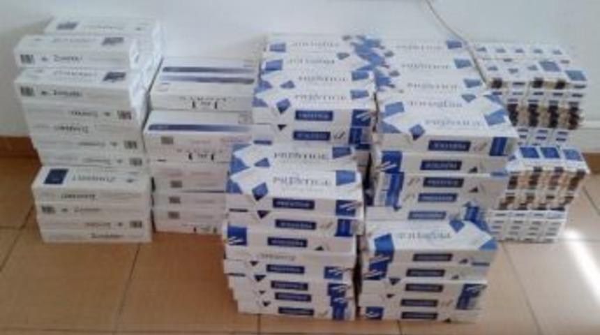 Hatay&rsquo;da Ka&ccedil;ak Sigara Operasyonu