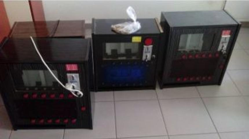 &Ccedil;ocuk Ve Gen&ccedil;leri Kumara Alıştıran Makinelere El Konuldu