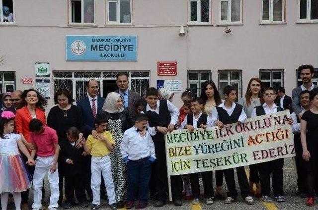 Mecidiye İlkokulunda ’özel’ 23 Nisan Kutlaması