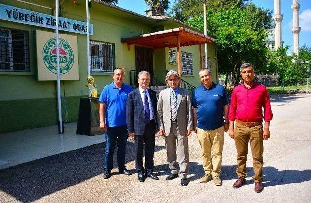 Kaymakam Genel’den Yüreğir Ziraat Odasına Ziyaret