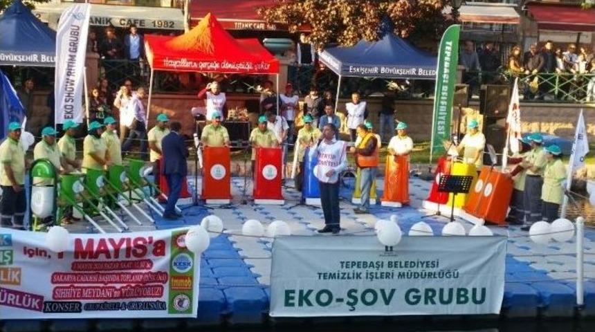 Eko-şov Eşliğinde 1 Mayıs&rsquo;a &Ccedil;ağrı