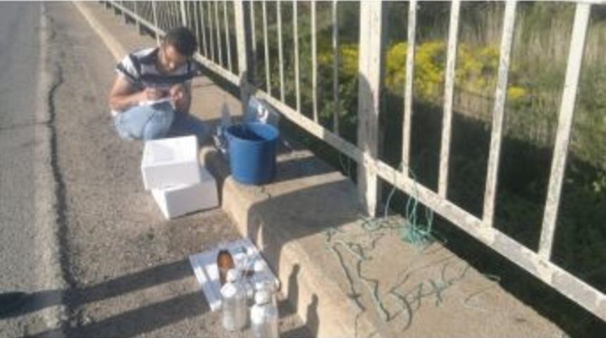 Koca &Ccedil;ay&rsquo;da Su Kalitesi İzleme &Ccedil;alışması