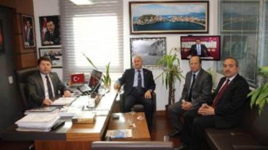 Belediye Başkanlarından Milletvekili Yılmaz Tun&ccedil;&rsquo;a Ziyaret