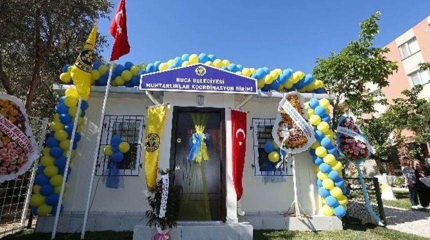 Bucalı Muhtarlara Yeni Merkez