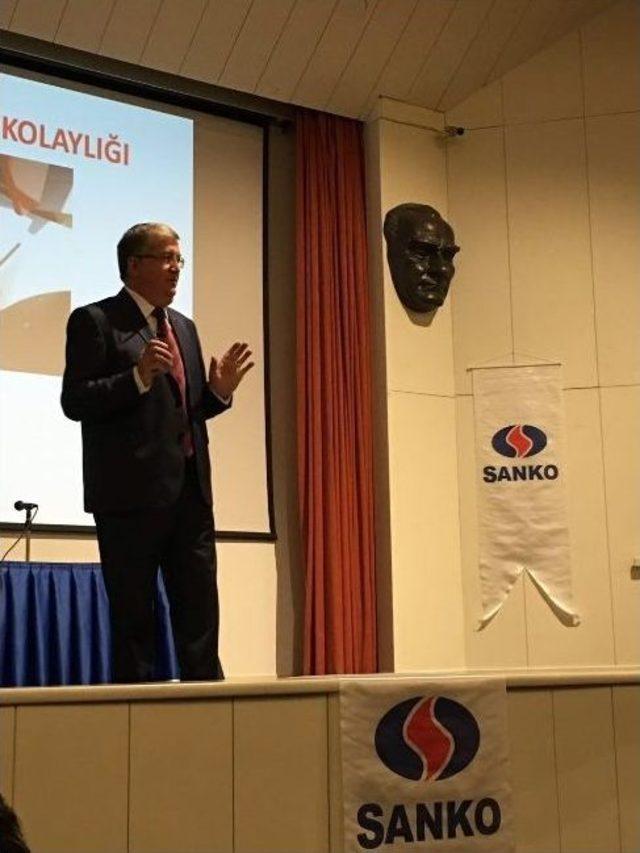 Sanko Makina Bilkent Girişimcilik Zirvesinde