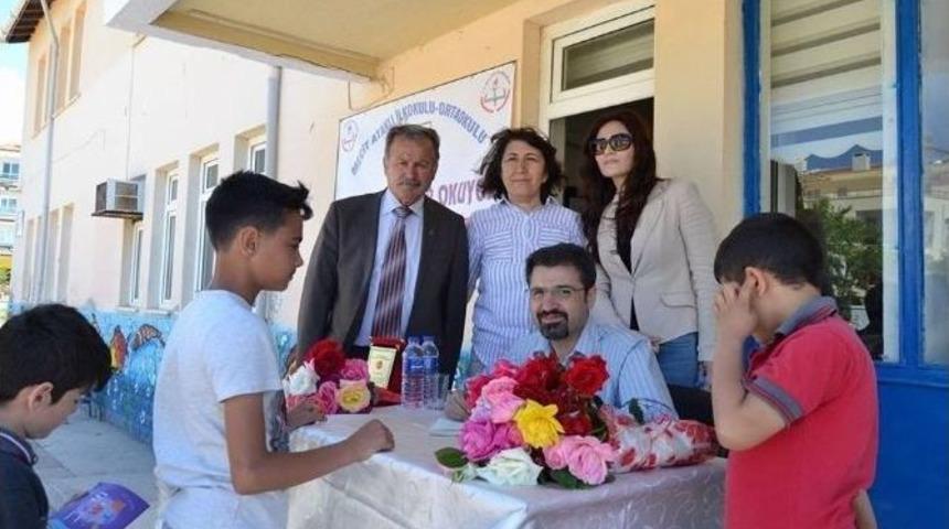 Ayvalık&rsquo;ta &ldquo;okulumuz Kitap Okuyor&rdquo; Projesi Hayata Ge&ccedil;irildi